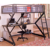 Full Size Workstation Loft Bed